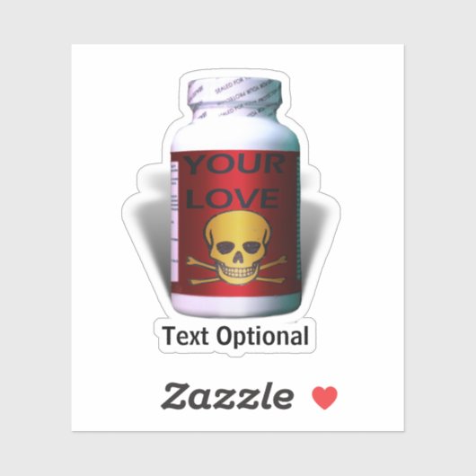 悪い薬のバレンタインデー シール (シート)