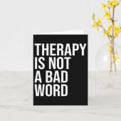 悪い言葉ではないメンタルヘルス認識度引用文 カード (黄色い花)