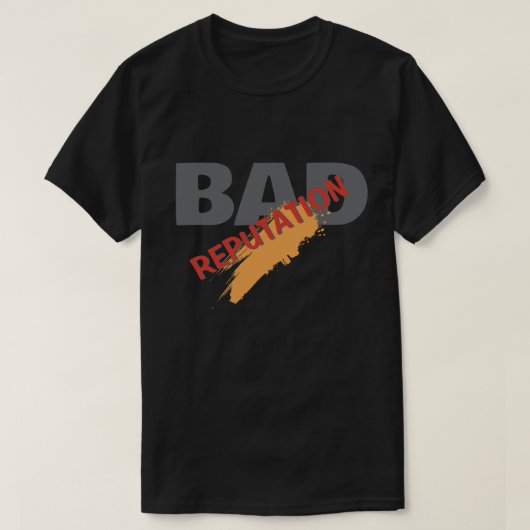 悪い評判 / シンプル モダン プレーン Tシャツ (デザイン正面)