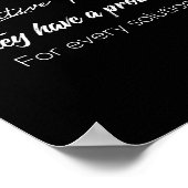 悪い遠くに人から離れない ポスター (角)