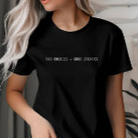 悪い選択は良い物語を作る，ミニマルカスタムリスト Tシャツ<br><div class="desc">Bad Choices = Good StoriesのTシャツ。それは素晴らしい贈り物だ。</div>