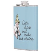 悪い選択を飲もう、作る フラスク (左)