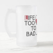 悪い酒 フロストグラスビールジョッキ (左)