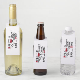 悪い酒 ボトルネックタグ