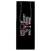 悪い酒 ワインギフトバッグ (正面)