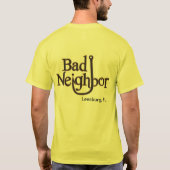 悪い隣メンズT Tシャツ (裏面)