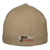 悪い雰囲気に反する刺繍帽子 刺繍入りキャップ (裏面)