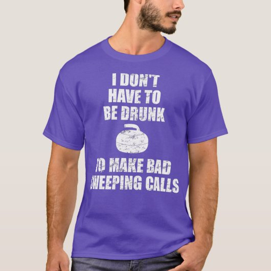 悪い電話を飲かける必要はない Tシャツ (正面)