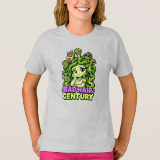 悪い髪の世紀 – かわいいメドゥーサ ギリシャ神話 ハム Tシャツ