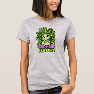 悪い髪の世紀 – かわいいメドゥーサ ギリシャ神話 ハム Tシャツ