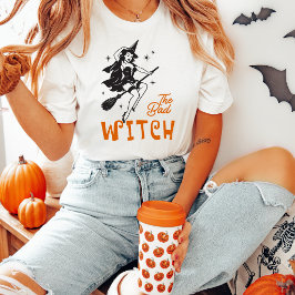 悪い魔女のヴィンテージ・ハロウィンTシャツ Tシャツ