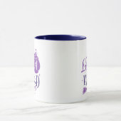 悪い魔女の帽子と箒のハロウィーンを手に入れよう マグカップ (中央)