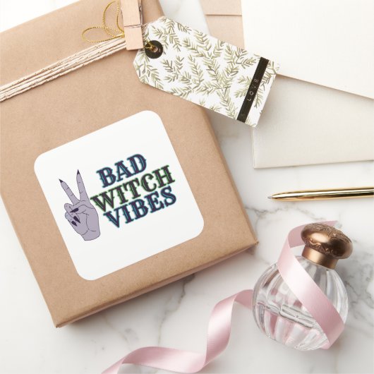 悪い魔女は魔手をバイブ スクエアシール (ギフト)