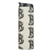 悪い魔女ウィッチブルームレターBカスタムイニシャル タンブラー (回転右)