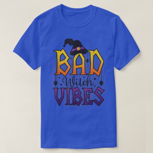 悪い魔女バイブウィッチ不気味クラフツスケルトン平和 Tシャツ (デザイン正面)