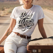 悪い魔女レトロカスタムスタイルTシャツ Tシャツ