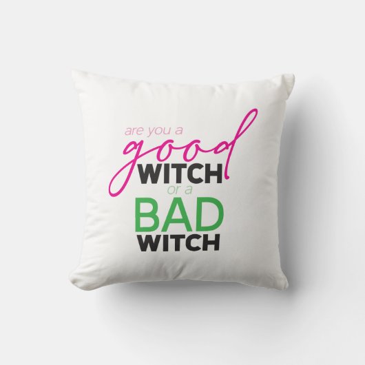 悪い魔女 クッション (正面)