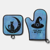 悪い魔女 鍋つかみ&鍋敷きセット (正面)