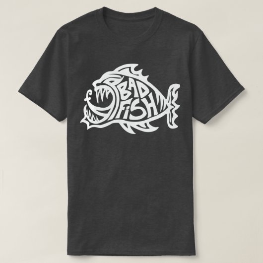 悪い魚 Tシャツ (デザイン正面)