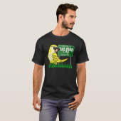 悪い鳥の街へようこそ黄色のルティーノ修道士パラ Tシャツ (正面フル)