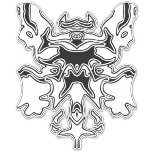 悪い鶏2 シール (正面)