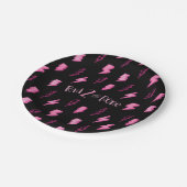 悪い2つの骨、女の子の第2誕生日 ペーパープレート (アングル)