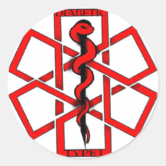 悪いA$$糖尿病 ラウンドシール