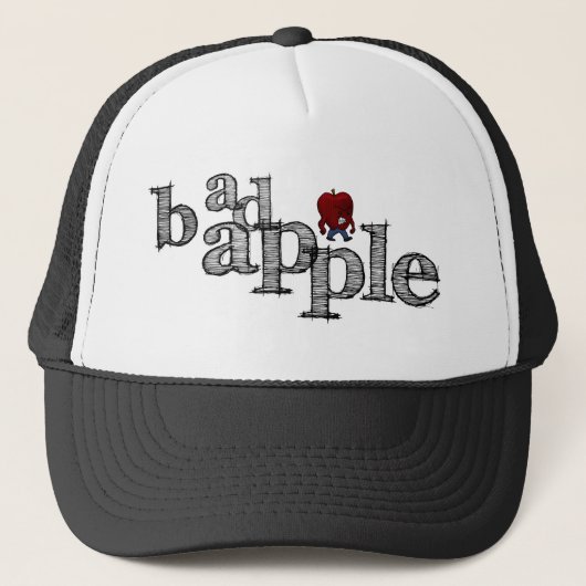 悪いApple キャップ (正面)