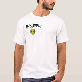 悪いApple (白い) Tシャツ