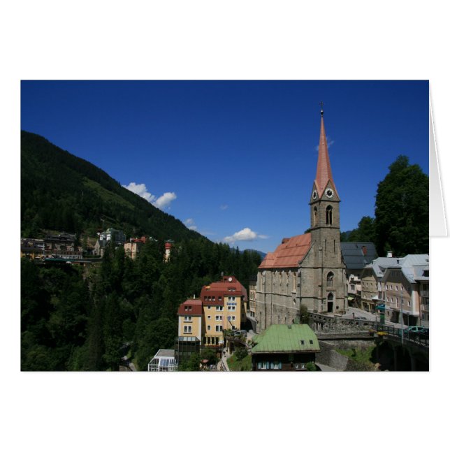 悪いGastein、オーストリア (正面横)