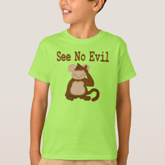 悪いTシャツが見えない Tシャツ