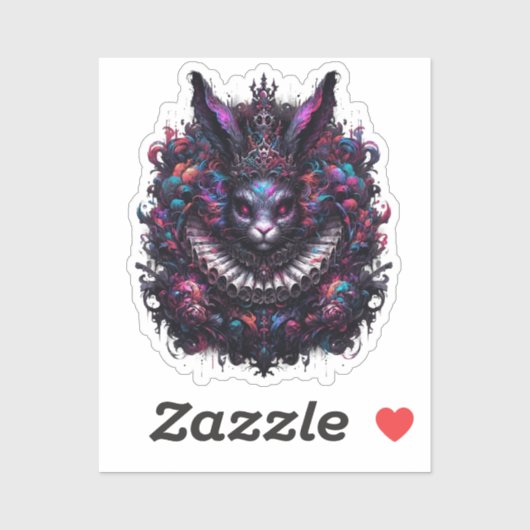 悪うさぎ シール (シート)