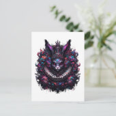 悪うさぎ ポストカード (スタンド正面)