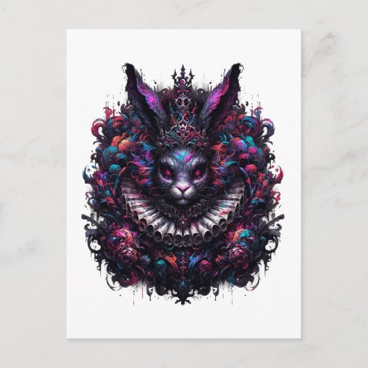 悪うさぎ ポストカード (正面)