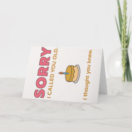 悪おもしろいいな古い誕生日カード サンキューカード