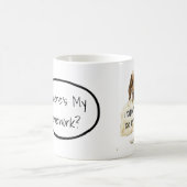 悪おもしろいい犬の子犬の私はそれをコーヒーマグしなかった コーヒーマグカップ (中央)