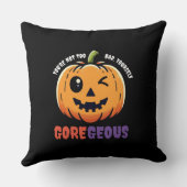 悪おもしろいくないゴアの巨乳のかわいいカボチャ クッション (裏面)