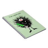 悪おもしろいキャラクターナースシリンジゴシック ノートブック (右側)