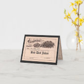 悪おもしろいパパジョーク賞 カード (黄色い花)