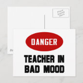 悪おもしろい先生 ポストカード (正面/裏面)
