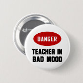 悪おもしろい先生 缶バッジ (正面&裏面)