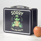 悪おもしろい意レトロ美学で亀に遅刻 メタルランチボックス (インサイチュ)