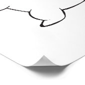 悪おもしろい焼き湿地 ポスター (角)