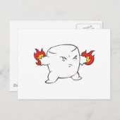 悪おもしろい焼き湿地 ポストカード (正面/裏面)