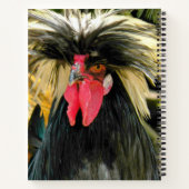 悪おもしろい髪デイチキンミーム ノートブック (裏面)