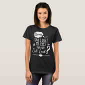悪かったわ転がに私の目の皮肉なHumou Tシャツ (正面フル)