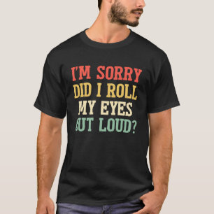 悪かった転がと皮肉に見た Tシャツ