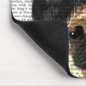 悪かつらでパグをする マウスパッド (コーナー)