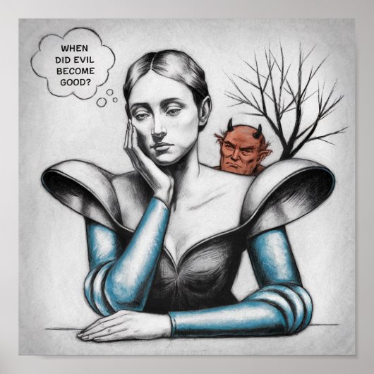 悪が善女の悪魔考えになった時 ポスター (正面)