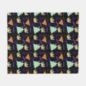 悪くてブーっ フリースブランケット (正面(横))